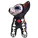 Dia de muertos. Catrina dog. Mexican Crafts. Pet Memorial, memento. Ceramic figure for the decoration of Dia de Muertos, Day of the Dead. Original gift