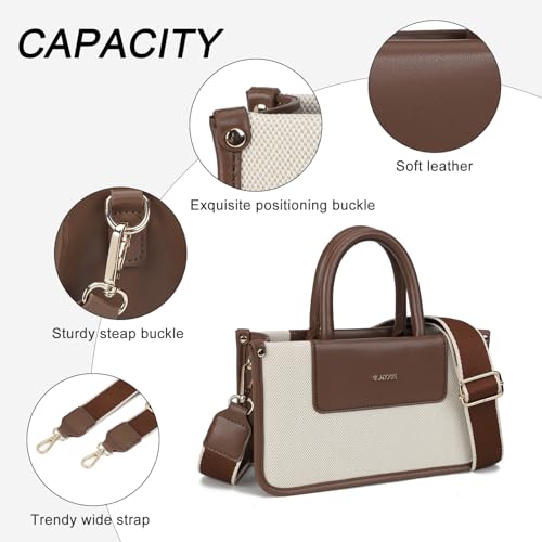 Gladdon Small Women Shoulder Purses with Wide Strap Trendy Satchel Bag for Ladies Crossbody3