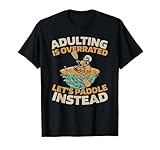 Kayaking Kayakista Canoa Kayakismo - Kayak Camiseta