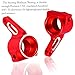 hopsupRC Upgrades Parts for 1/10 Slash VXL 2WD/Slash 2WD,Aluminum Front Rear Suspension A Arms & Caster Block&Steering Blocks&Rear Stub Axle Carriers,Red,(Only for Slash)
