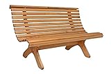 Maße ca.: B140xH87xT74 cm massiv Friesenbank Parkbank Gartenbank Garten Holz Bank Holzbank Sitzbank Kiefer