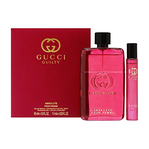 Gucci Guilty Absolute Pour Femme 2 Piece Set Includes: 3.0 oz Eau de Parfum Spray + 0.25 oz Eau de Parfum Spray
