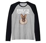 divertente soffice un regalo lionhead bunny coniglio amante uomini donne maglia con maniche raglan