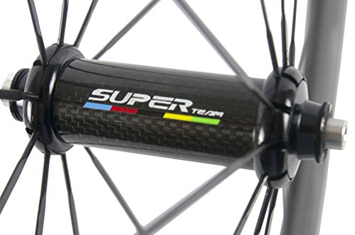 Superteam 23Mm Wheel Front 60Mm Rear 88Mm Carbon Clincher Wheelset With Powerway R36 Hub #TOP6