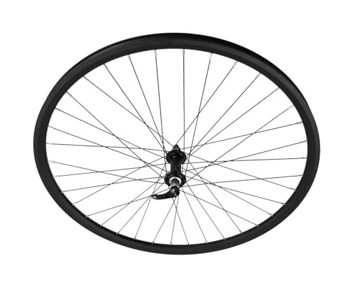 PRO+ 27.5" Front Alloy Wheel, 36 Spokes, Rim Brake, Black