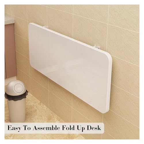 Table pliante murale 31x20 inch avec support en acier - 6