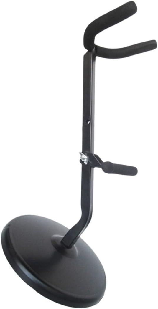 Vaguelly Non-skid Iron Alto Saxophone Stand Bracket with Holder Rack for Alto Saxophone Storage and Display Simple Portable Accessory for Musicians