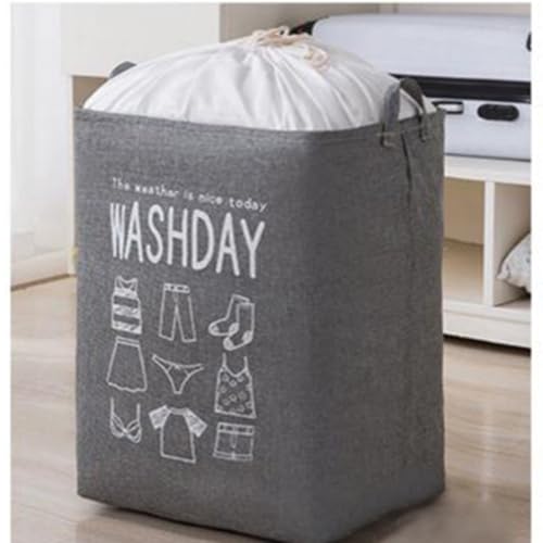 Cesto - Cesta plegable para la ropa sucia, bolsa de almacenamiento de juguetes, bolsa de almacenamiento para ropa sucia, bolsa de almacenamiento para el hogar, almohadillas de limpieza de repuesto