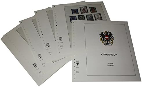 Lindner-T Vordruckblätter T209 Österreich- Jahrgang 1975 bis 1984