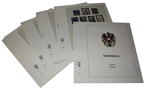 Feuilles pré-imprimées Autriche LINDNER Das Original 1975-1984 de qualité premium