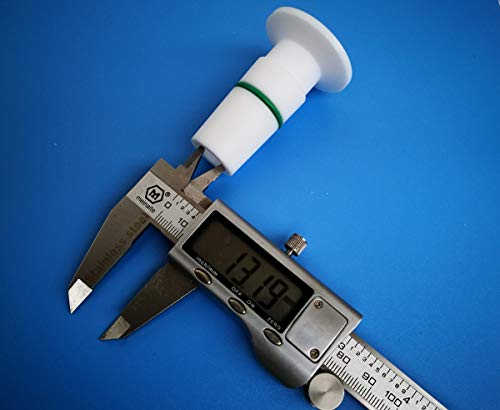 Image of PTFE 24 /40 to KF25 Flange Adapter with Viton O Ring Bore 13mm at USA Warehouse