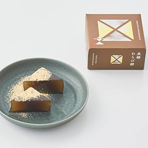 文の助茶屋 わらび餅 3種詰合せ(和三盆・ほうじ茶・黒糖)(116ℊ×3個) 7枚目