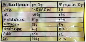 HARIBO Jelly Babies Share Bag, 160 g, Pack of 12