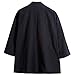 Seidarise Men's Kimono Traditional Japanese Clothing Male Cardigan Noragi Jacket Yukata Coat Haori