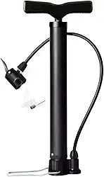 Bomba de Ar para Encher Pneu Bola Colchão Inflável Bicicleta Moto Balão Piscina Manual 3 Tipos de Bico