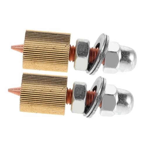 ELAYARD 2 Piezas Pinzas de Reparación para Soldadura de Chapa Accesorios de Cobre para Reparación de Carrocería Automotriz