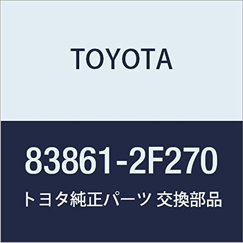 TOYOTA (toyota) Genuine Parts Combination Counters Circuit Plate No. 1 Hiace/RegiusACE Part No 83861 – 2 °F270