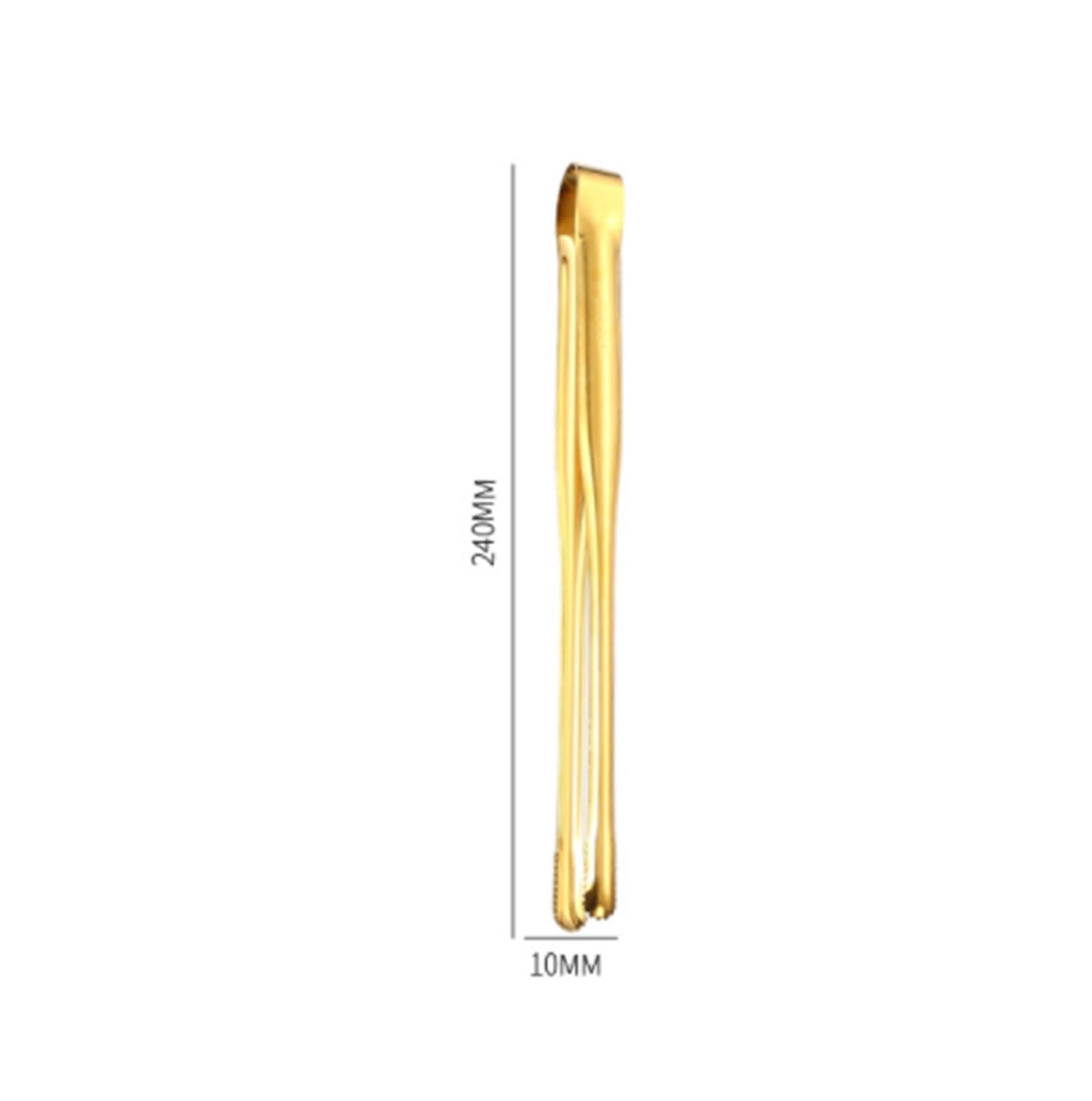 Pinzas de cocina, Pinzas for Barbacoa Coreanas Oro Acero Inoxidable 19-34cm(24cm)