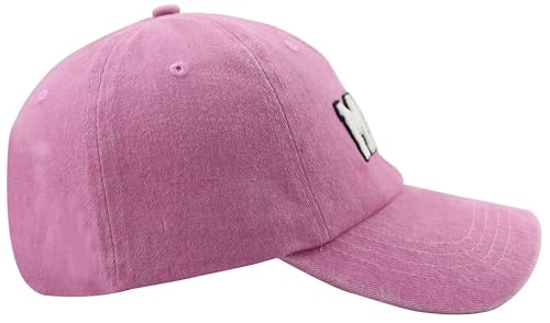 2 Pcs Mama and Mini Hats, Cute Adjustable Cotton Parent-Child Baseball Cap3