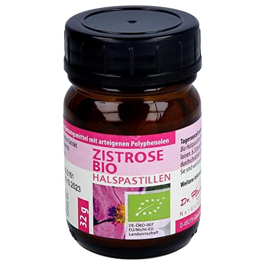 Dr. Pandalis Zistrose Bio Halspastillen, 66 St. Pastillen