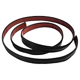 Honseadek Teppich für Kantenstreifen, TPE-Bodenübergang für 10 mm dicke Teppiche, nahtlose Tür-Sicherheitsleiste für Zuhause und Büro (1 m)