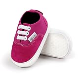RVROVIC Baby Boys Girls Shoes Canvas Toddler Sneakers Anti-Slip Infant First Walkers 12Color (11cm (