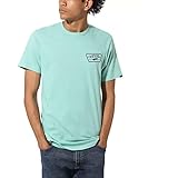 Slim Fit Vans Herren Full Patch Back Ss T-Shirt, Grün (Dusty Jade Green-Dress Blues Yjc), X-Large