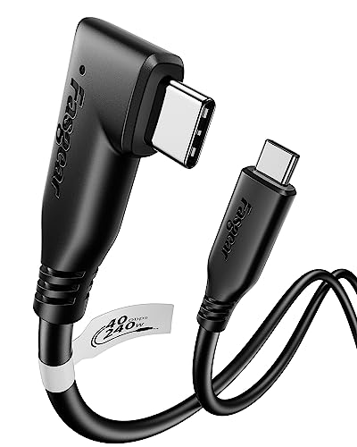 Fasgear USB4 Cable 40Gbps USB C to C 3.3ft/1M, Type C 240W Fast Charging, HD Display Support 8K@60Hz/4K@60Hz