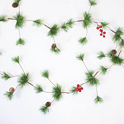 Christmas String Lights,6.6Ft Leds Pine Cone Lamp String Lights Waterproof Fairy Christmas Lights Battery-Powered,Decoration For Bedroom Party Indoor Outdoor Celebration Lighting (Pine Cone Lamp) #TOP2