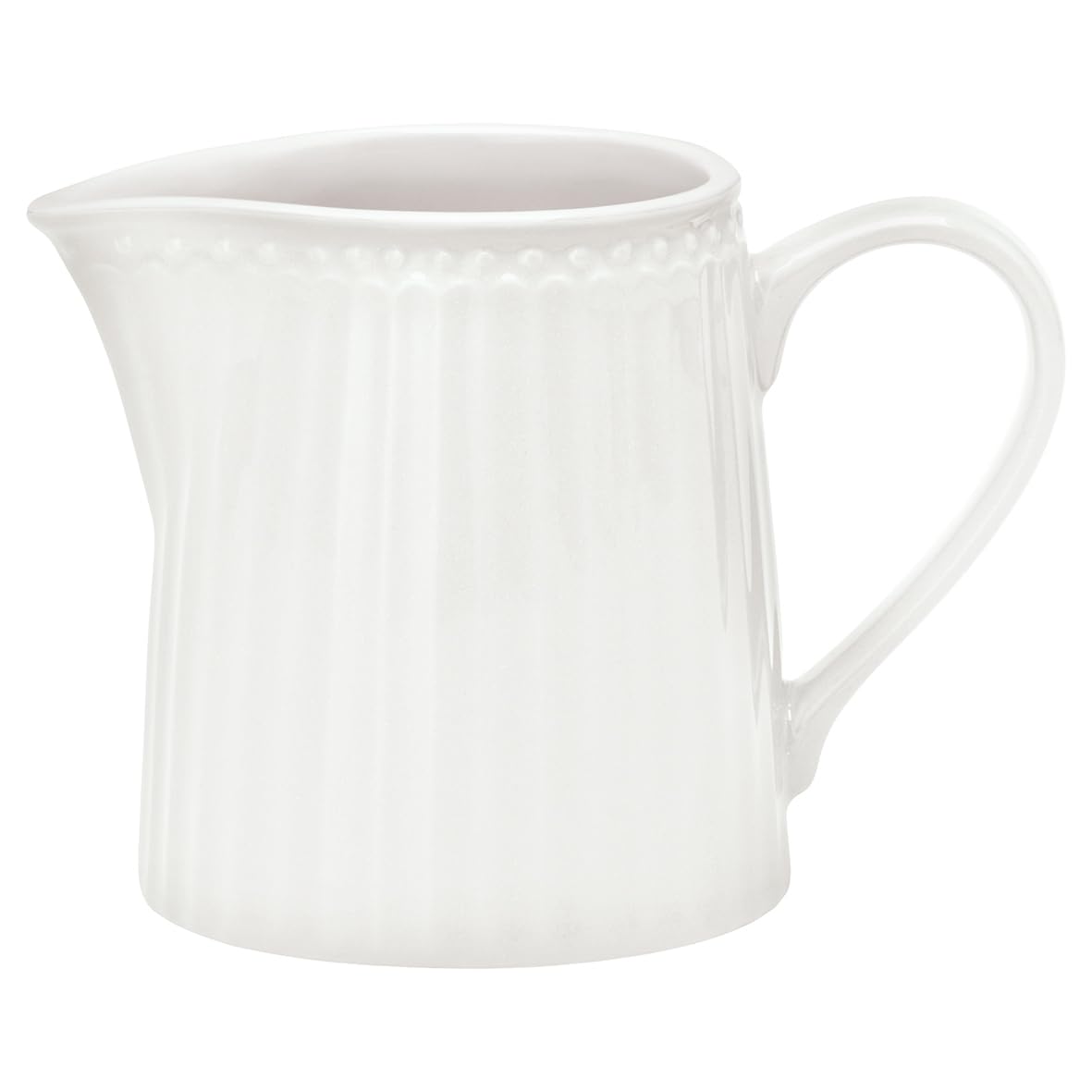 GreenGate Milchkännchen und Sahnekännchen – Alice Weiß, Everyday Geschirr