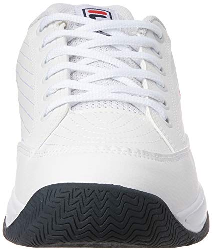 Tênis Fila Grand Prix, Masculino, Branco/Vermelho/Marinho, 42