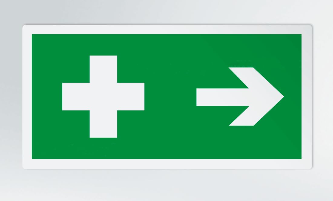 Cartello Segnaletico Cassetta Pronto Soccorso - Adesivo Resistente O Pannello Forex/Alluminio - Foto 9