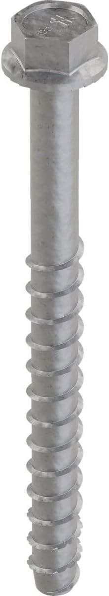 Simpson Strong Tie THDB62800HMG 5/8" x 8" Titen HD Heavy Duty Screw Anchor Mechanically Galvanized - 10 per Box