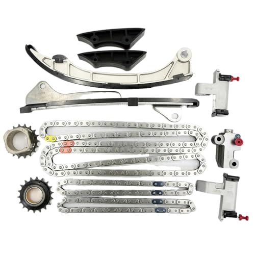 DUHWQSJ 3grfe 3grfse Kits de reparación de sincronización del Motor compatibles con Crown 3.0 2005 2015 Universal Fit para OEM 13550-31020 13550-0p010 13506-31031 Reemplazo del Mercado de Accesorios