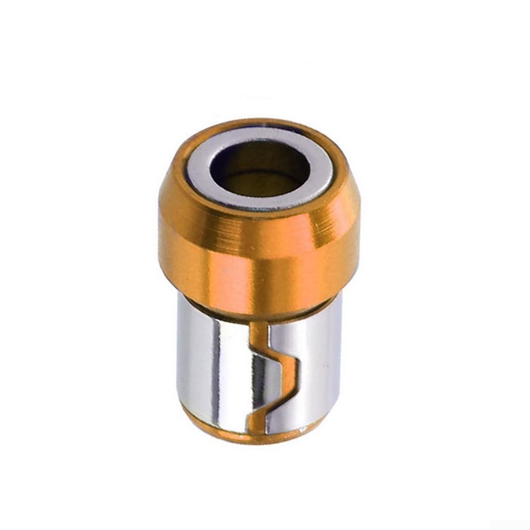 Supporto magnetico per cacciavite ad anello per gambo da 1/4 di pollice, supporto per vite in metallo con forte magnetismo, set da 1 o 3 pezzi