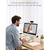Webcam for PC, 1080P Streaming Camera, Web Camera for Desktop Computer/Laptop Webcam with Microphone, Plug and Play USB Web cam with Bracket, Manual Focus, for Live Streaming, Video Calls, Meetings