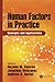 Produktbild Human Factors in Practice: Concepts and Applications