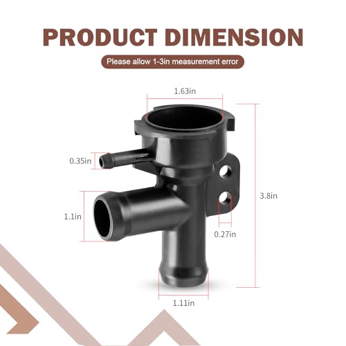 Image of Remote Coolant Filler for Polaris ATP Magnum Sportsman Xpedition Diesel 400 425 455 500 Snowmobile 440 500 600 700 Turbo IQ Classic 5433364 5431931