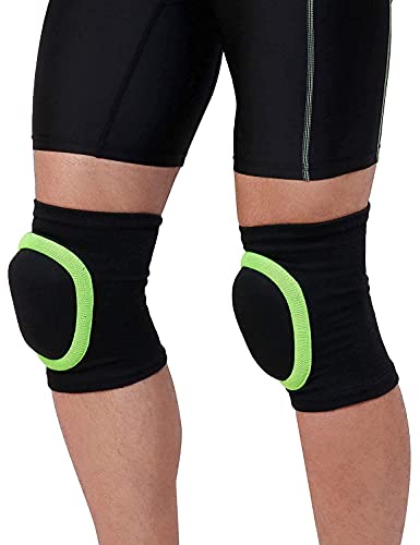 Image of JUST RIDER Knee Pads for Dance /Skating | Pull-on Foam Padded Knee Guard Protector (M)