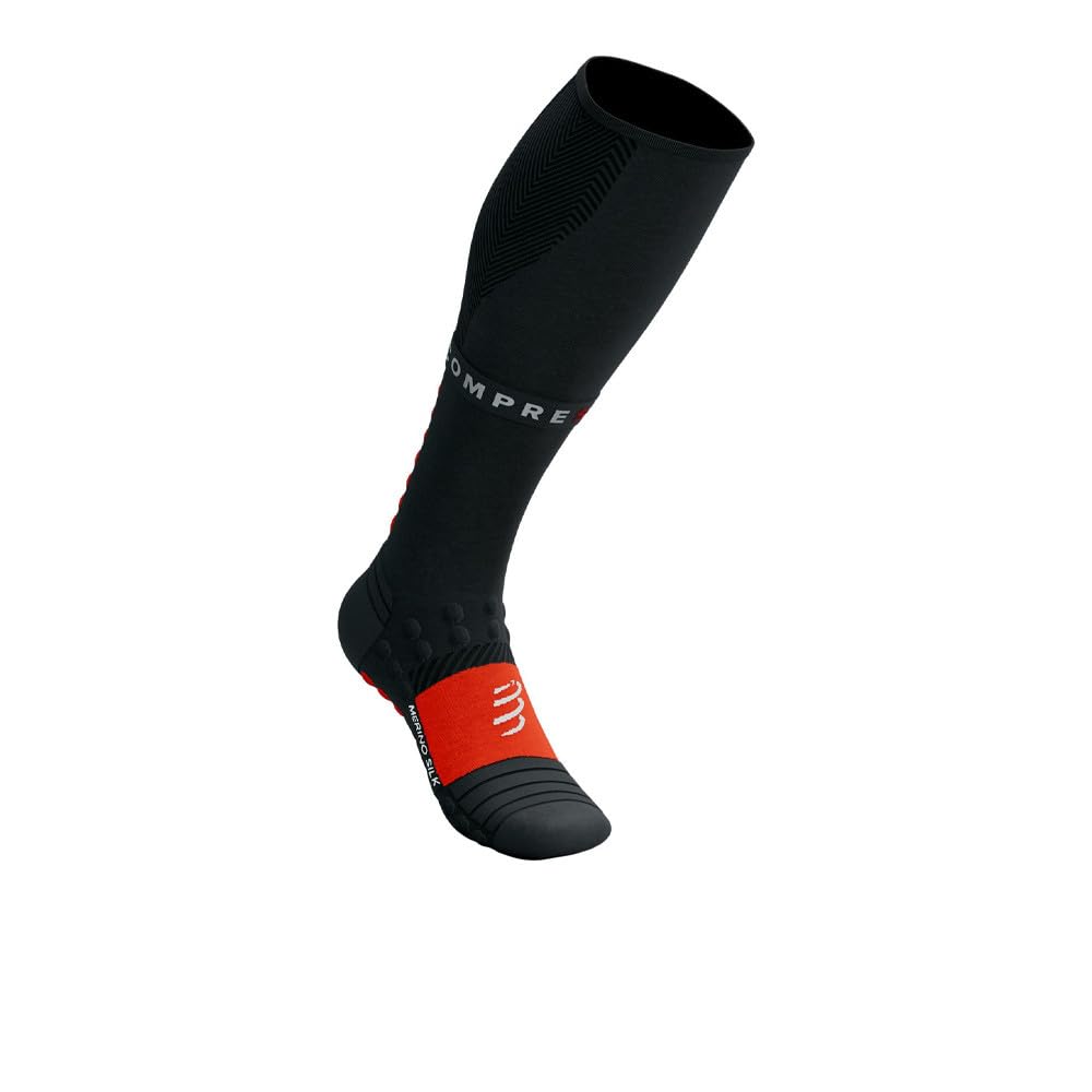 COMPRESSPORT Full Socks Winter Run Calcetines para practicar Running de Unisex adulto Unisex adulto