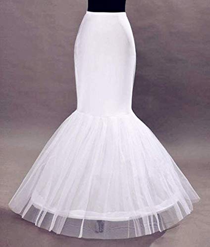 Diandiai Mermaid Petticoat for Mermaid Prom Gown Crinoline Slips Underskirt for Mermaid Wedding Dress2