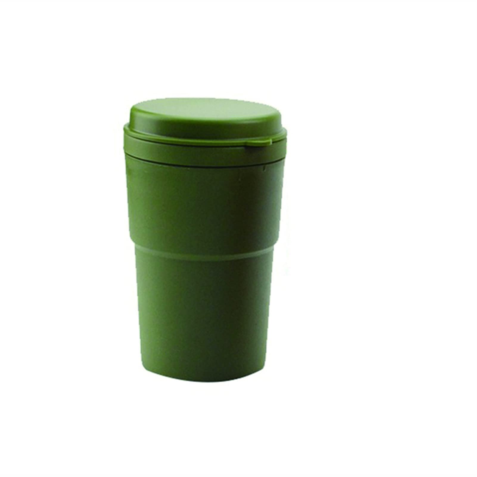MRKU Cendrier Portable en céramique pour Voiture, Seau à déchets pour Accessoires Fumeurs, Facile à Nettoyer