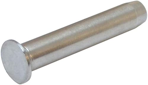Miniatura 3 de 10 acero inoxidable Swage Stemball Hand Crimp para poste de metal 316" barandilla de cable