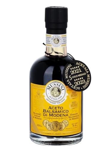 Mussini PGI Balsamic Vinegar of Modena 5 Gold Medals