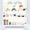 Magnetic Dress Up Dolls, Magnetic Doll Dress Up Kits Magnetic Paper Dolls Pretend Play Set for Girls Ages 4 Years and Up Kids Travel Activities Road Trip Car Ride Interactive Learning Imagine Gift