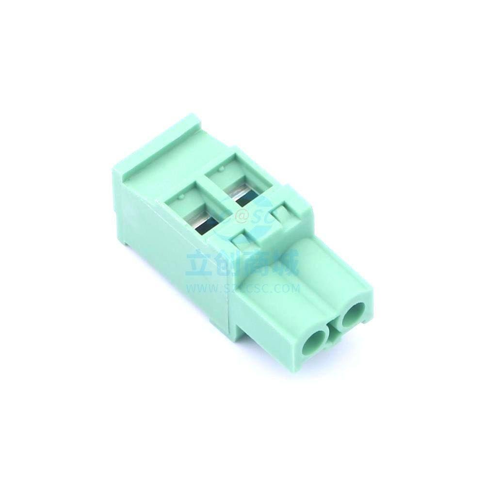 5 Pcs 5.08mm Row: 1 Pin per Row: 2 Plug-in Terminal P=5.08mm Plug 5.08mm 2ETYKB-5.08-02P-14-00AH