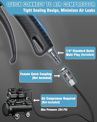 KEENTECH Extensible Air Blow Gun