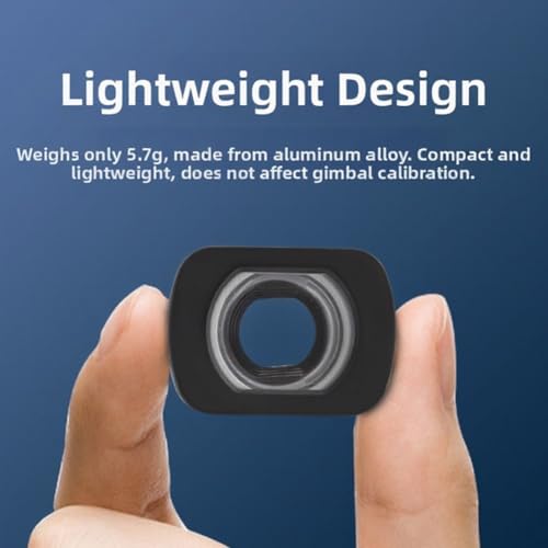Objectif grand angle pour DJI POCKET 4 lentille d'extension optique - 8