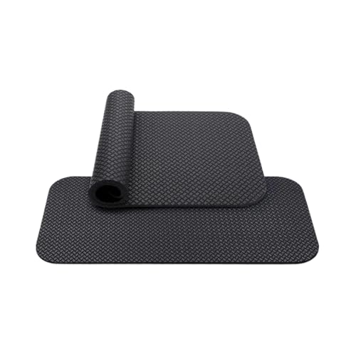 Esterilla de protección para el suelo – Esterilla plegable antideslizante para fitness | Esterilla de protección para bicicletas estacionarias, cinta de correr, stepper y estudio en casa, base