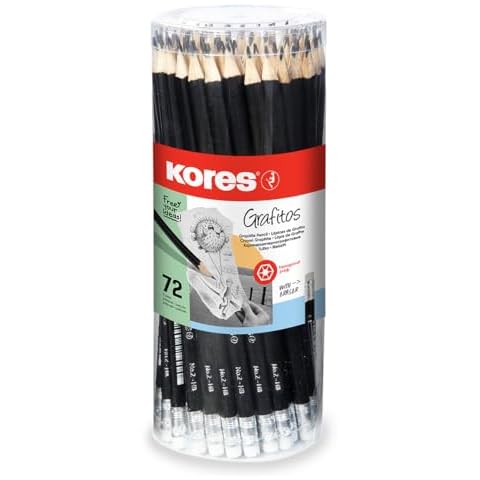 Crayons Graphite Kores Grafitos Cover